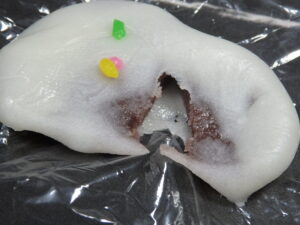 三重県亀山市関宿の前田屋製菓の志ら玉のお味