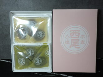 本家　西尾　八ッ橋のあん生八ッ橋