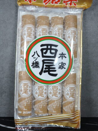 本家　西尾　八ッ橋の生八ッ橋と八ッ橋のお味