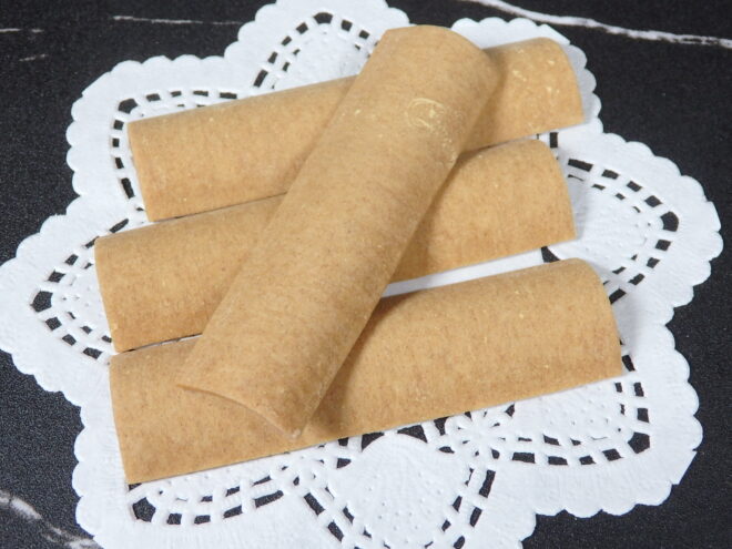 本家　西尾　八ッ橋の生八ッ橋と八ッ橋のお味