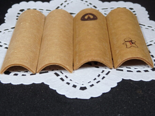 聖護院八ッ橋総本店と本家　西尾　八ッ橋の八ッ橋の食べ比べ