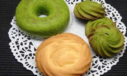 三桝屋製菓の小松菜クッキー