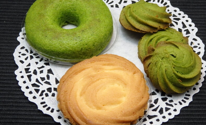 三桝屋製菓の小松菜クッキー