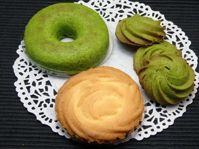 三桝屋製菓の小松菜クッキー