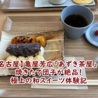 【名古屋】亀屋芳広「あずき茶屋」の焼きたて団子が絶品！長久手店で味わう極上の和スイーツ体験記