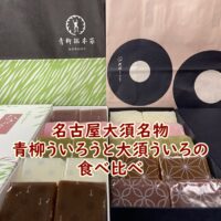 名古屋大須土産の定番　青柳ういろうと大須ういろのどっちを買うべきか徹底比較！