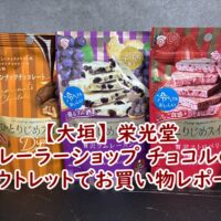 【大垣】 栄光堂 トレーラーショップ チョコルのアウトレットでお買い物レポート