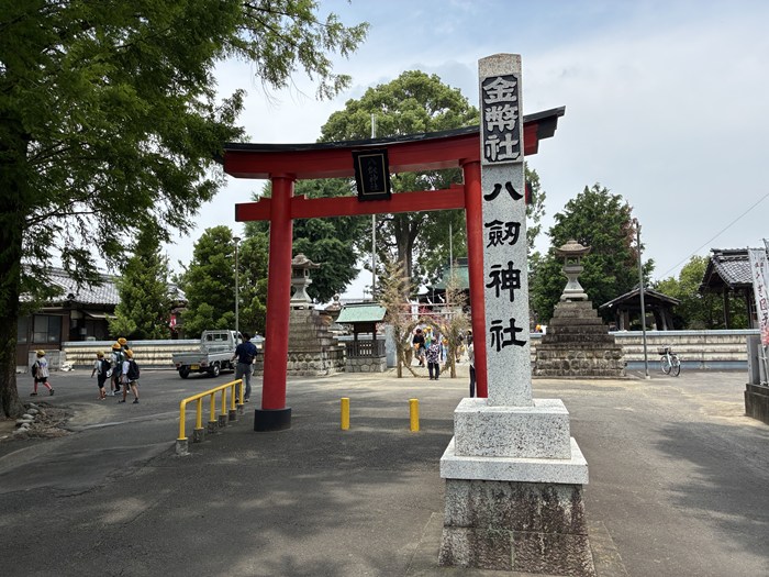 八剱（はっけん）神社の「みそぎ神事」へ