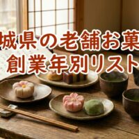 茨城県の老舗お菓子・創業年別リスト｜失敗しない手土産選び