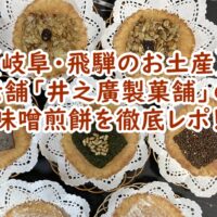 【岐阜・飛騨のお土産】老舗「井之廣製菓舗」の味噌煎餅を徹底レポ!